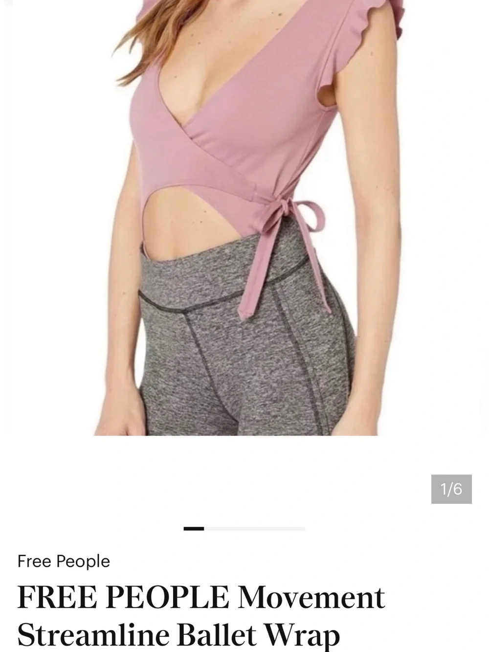 Free People Movement Streamline Ballet Wrap